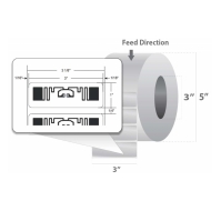 RFID UHF TT etikete, 76x25mm, Monza r6-P, 1000 etiket/kolutu, cena za kolut