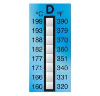 Nalepka s temperaturnim indikatorjem 160-200°C - 10kom